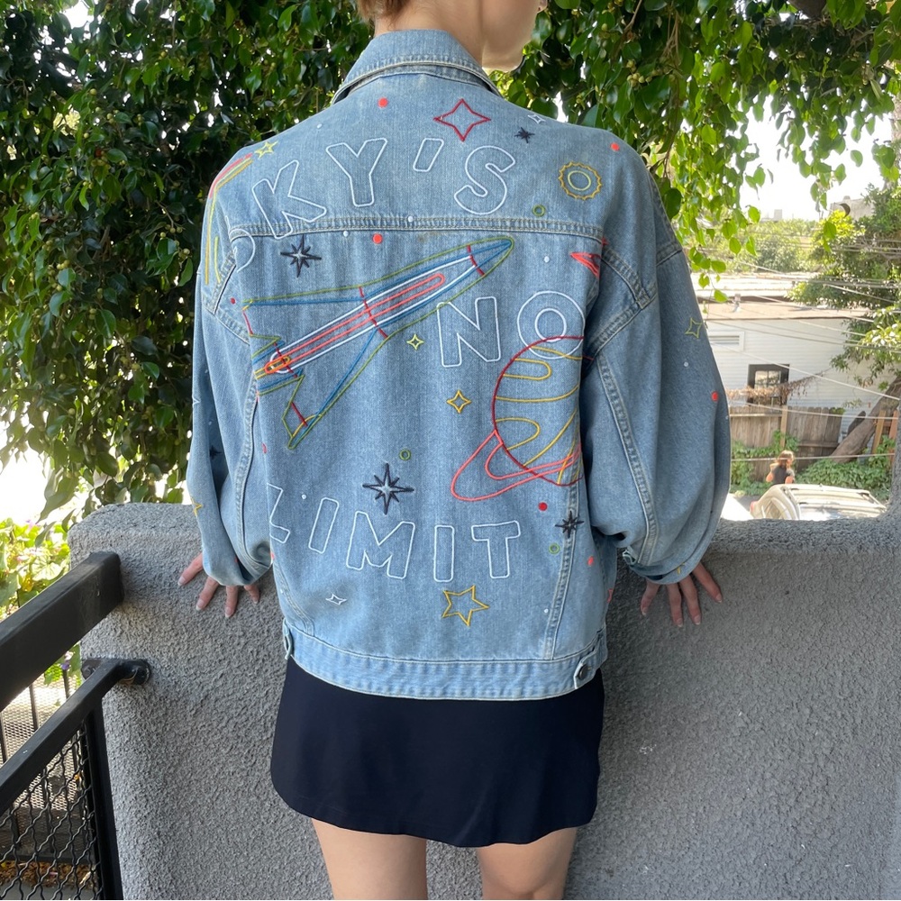 Limited Edition Refinery29 X ASOS “Sky’s No Limit” Jean Jacket
